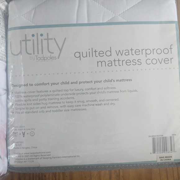 3-Piece Crib Bedding Set - Pink Floral - Picture 3 of 4